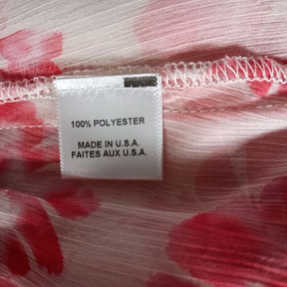 Misa Los Angeles Marion Skirt Short Floral Ruffles Pink Ivory Womens Small - Picture 5 of 6